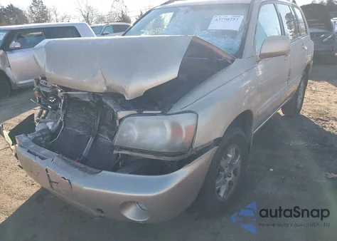 2005 Toyota Highlander V6 из США, поврежденный, VIN JTEDP21A550048838